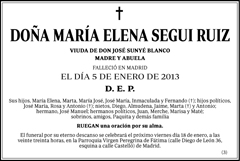 María Elena Segui Ruiz